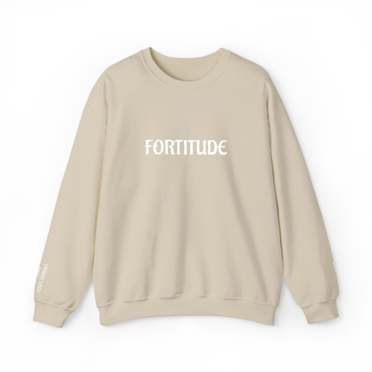 Master Mason Blue Lodge Sweatshirt - Fortitude Endure with Courage Square & Compass - Bricks Masons