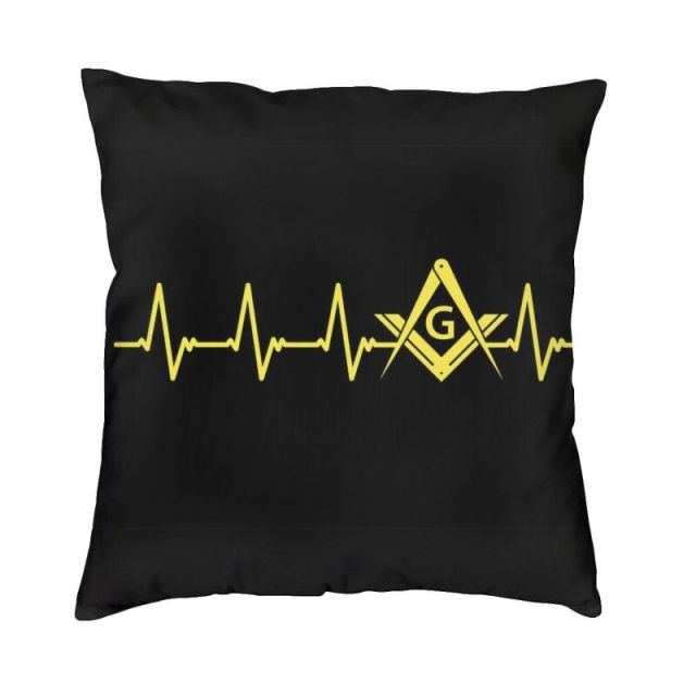 Master Mason Blue Lodge Pillowcase - Multiple Styles Decorative - Bricks Masons
