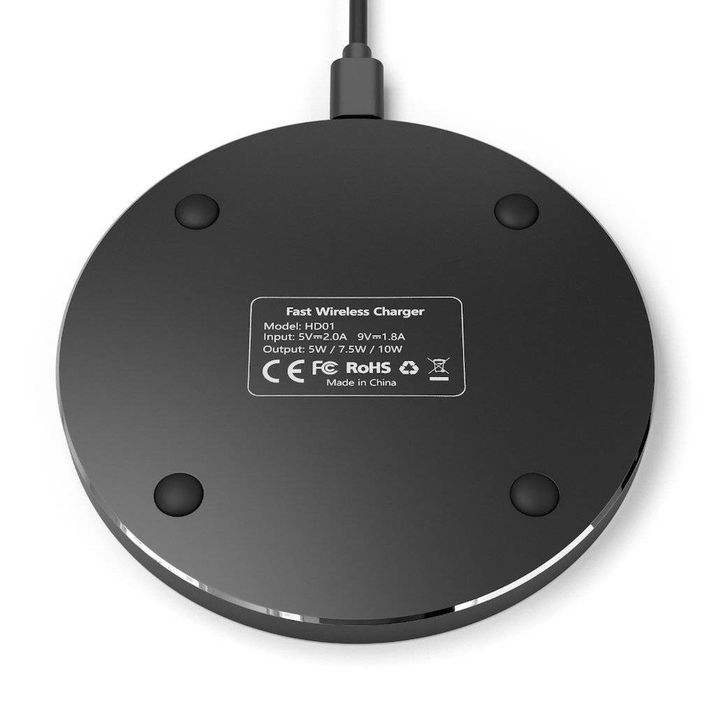 32nd Degree Scottish Rite Wireless Charger - Black & White