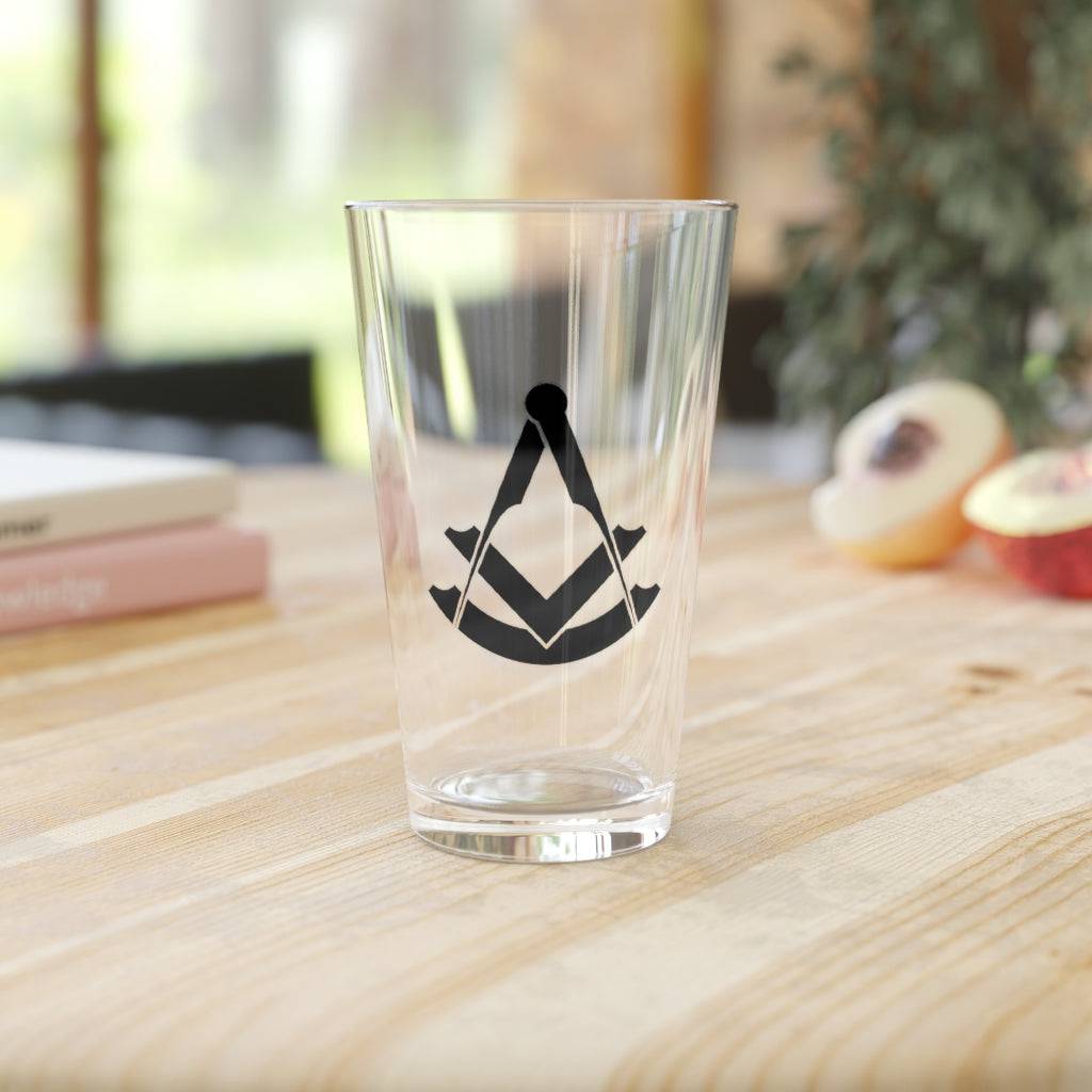 Past Master Blue Lodge Pint Glass - 16oz