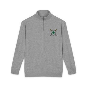 Order of Saint Lazarus Sweatshirt - Lazarus & Shield Emblem Embroidery - Bricks Masons