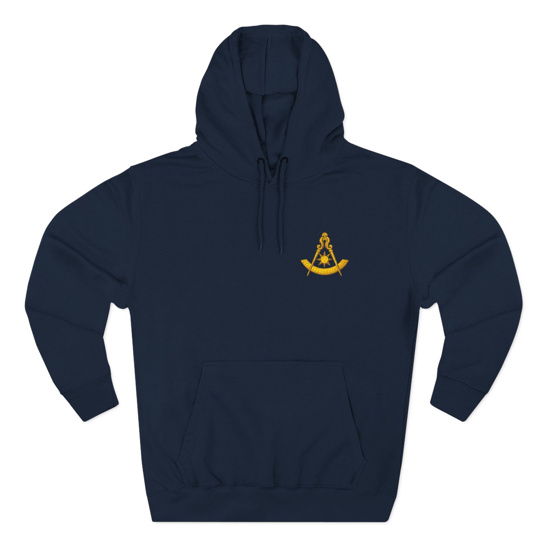 Past Master Blue Lodge Hoodie - Left Chest Embroidery - Bricks Masons