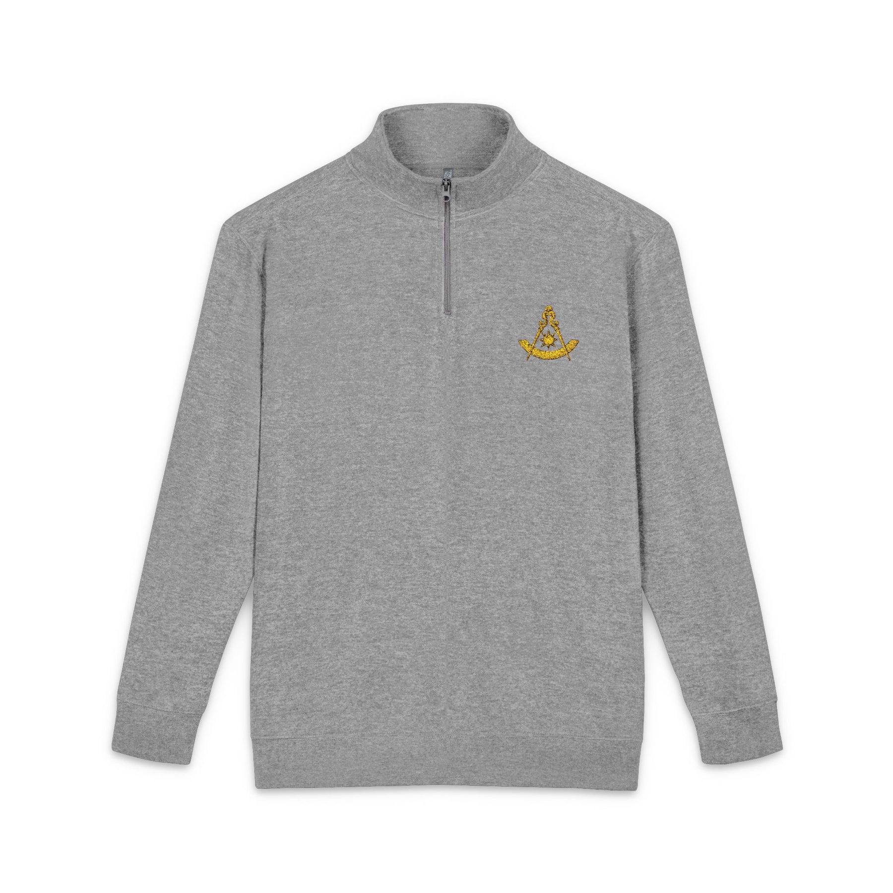 Past Master Blue Lodge Sweatshirt - Square & Compass with Quadrant Sun Embroidery