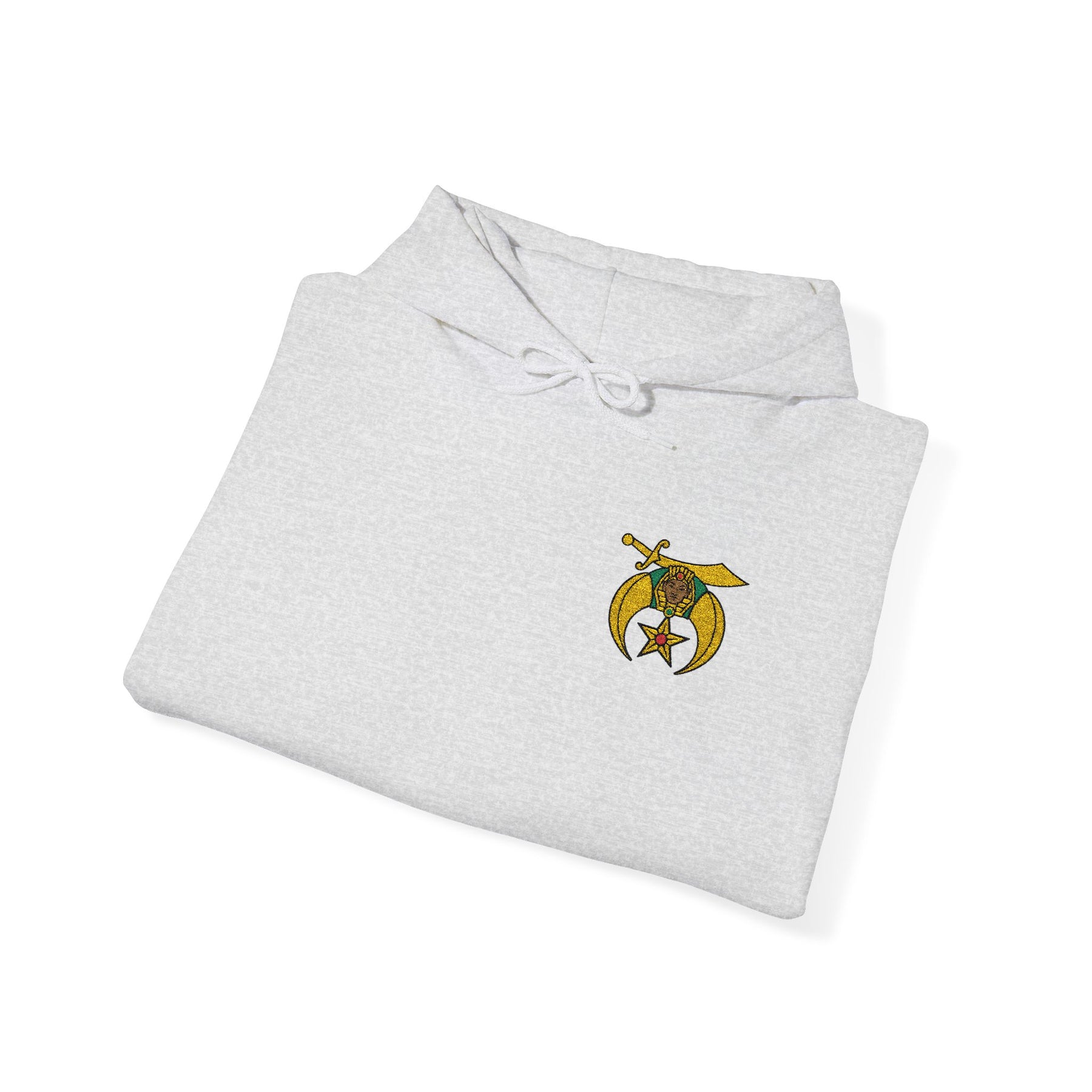 Daughters of Sphinx Hoodie - Soft Cotton Poly Blend Embroidered Front Design - Bricks Masons