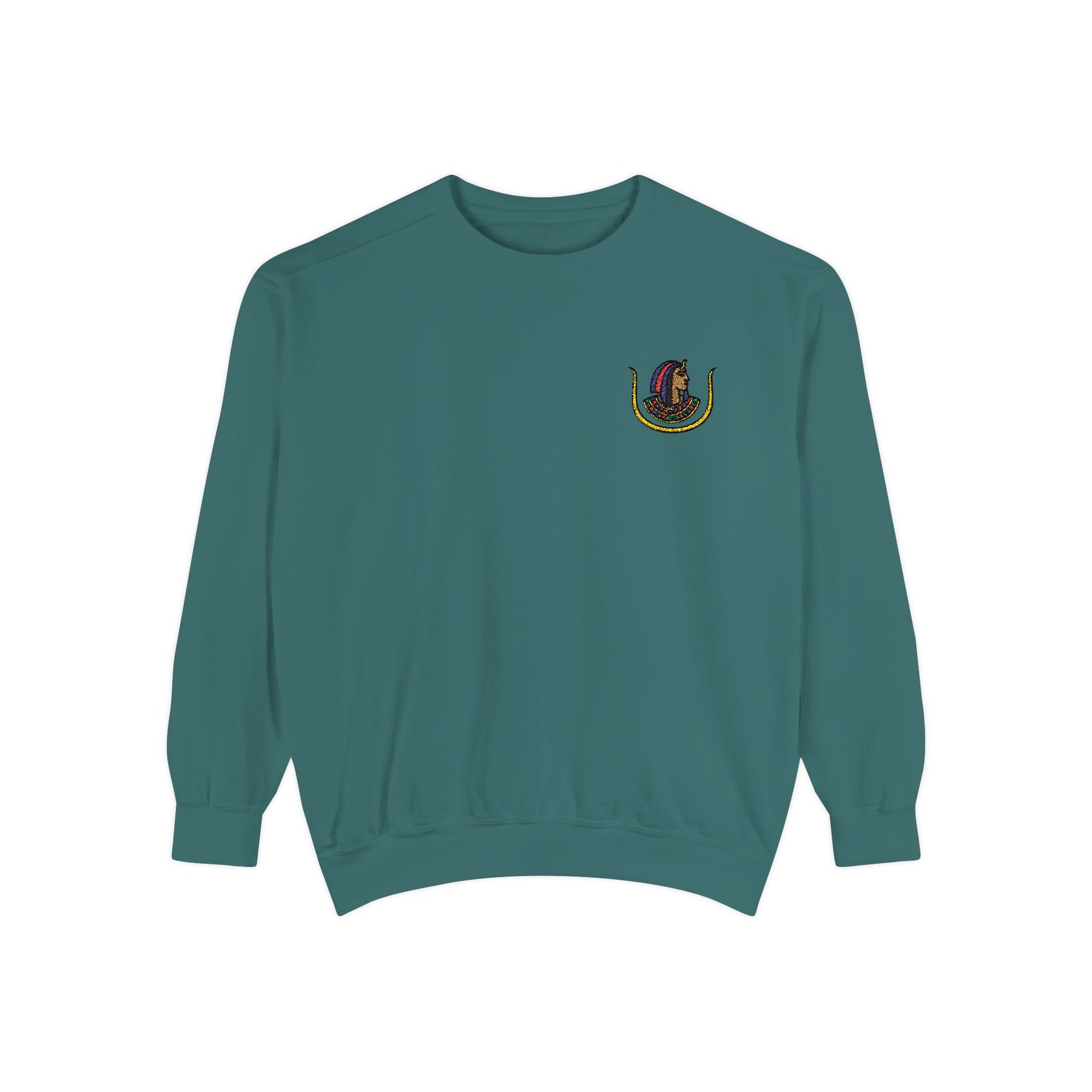 DOI Sweatshirt - Symbolic Embroidery Crewneck - Bricks Masons