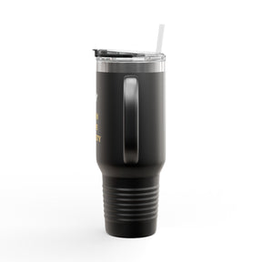 Master Mason Blue Lodge Ringneck Tumbler - Faith Hope & Charity with Square & Compass - Bricks Masons