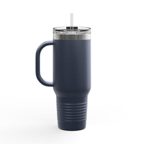 Master Mason Blue Lodge Ringneck Tumbler - Faith Hope & Charity with Square & Compass - Bricks Masons