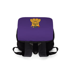 Royal Order of Jesters Backpack - Purple Mirth Is King - Bricks Masons