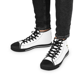The Order of the White Shrine of Jerusalem Sneaker - High Top Black & White - Bricks Masons