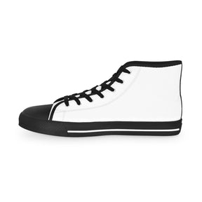 Master Mason Blue Lodge Sneaker - High Top Black & White Sole Veteran Mason - Bricks Masons