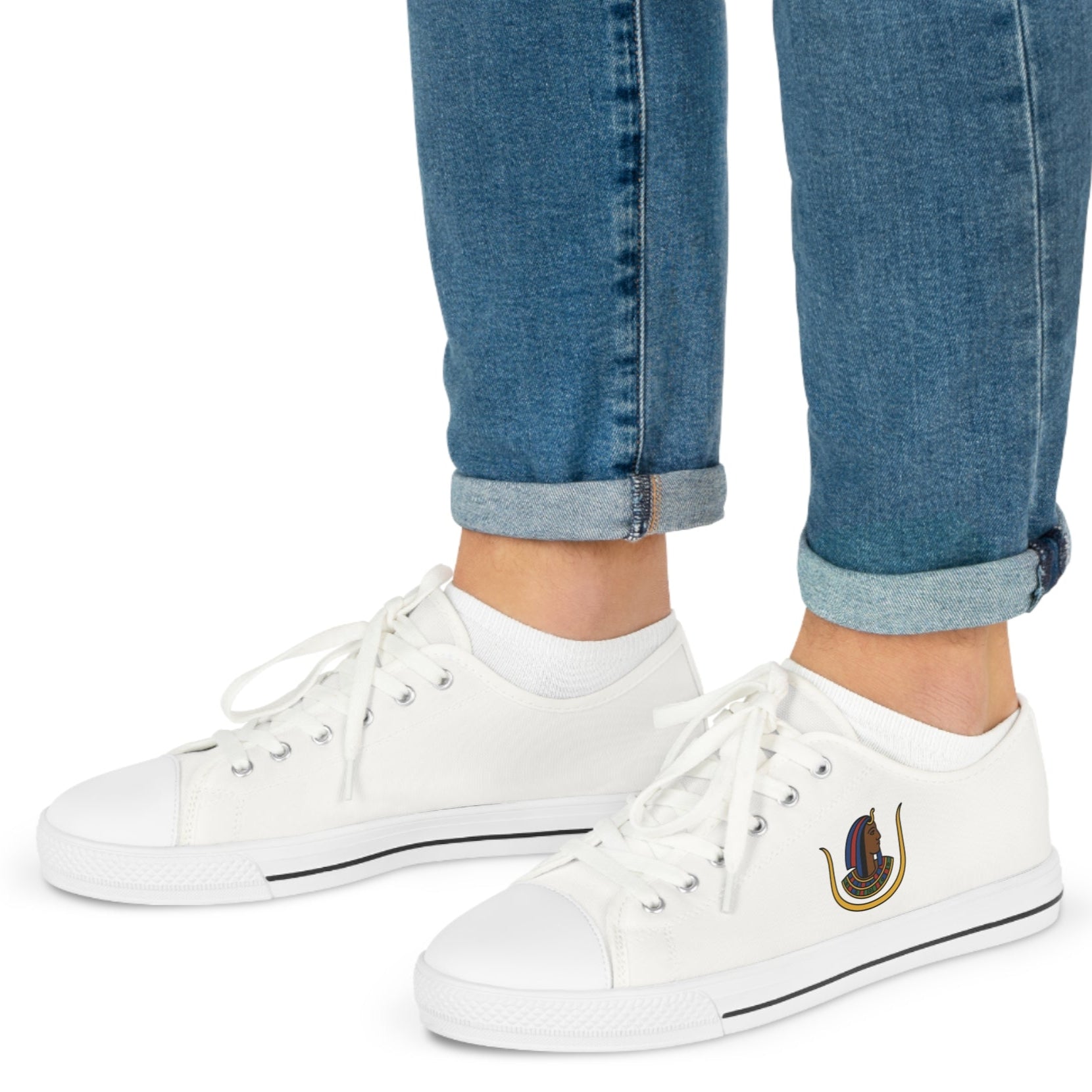 DOI Sneaker - Low Top Sneaker Black & White - Bricks Masons