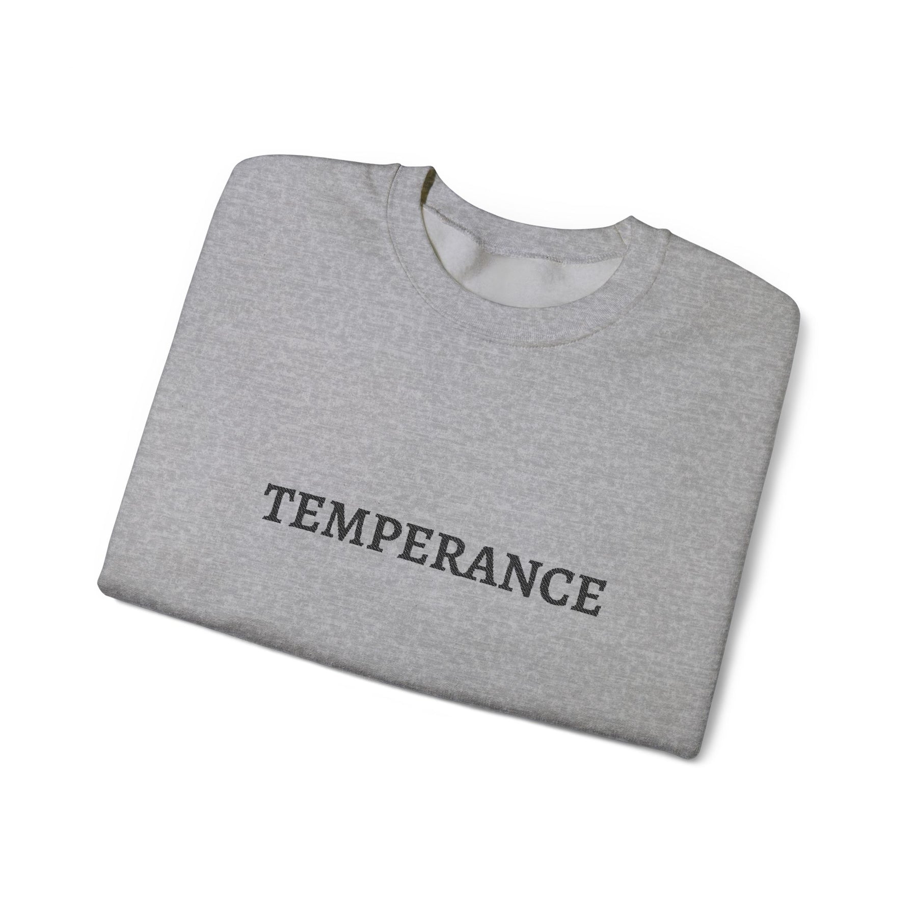 Entered Apprentice Blue Lodge Sweatshirt - Temperance Front & Sleeves Embroidery - Bricks Masons