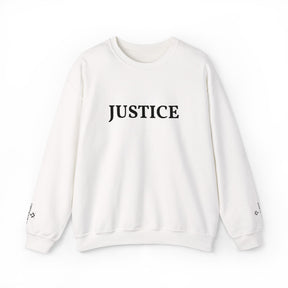 Entered Apprentice Blue Lodge Sweatshirt - Justice Front & Sleeves Embroidery - Bricks Masons