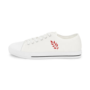 Red Branch of Eri Sneaker - Low Top Sneaker Black & White Gold Red Branch - Bricks Masons
