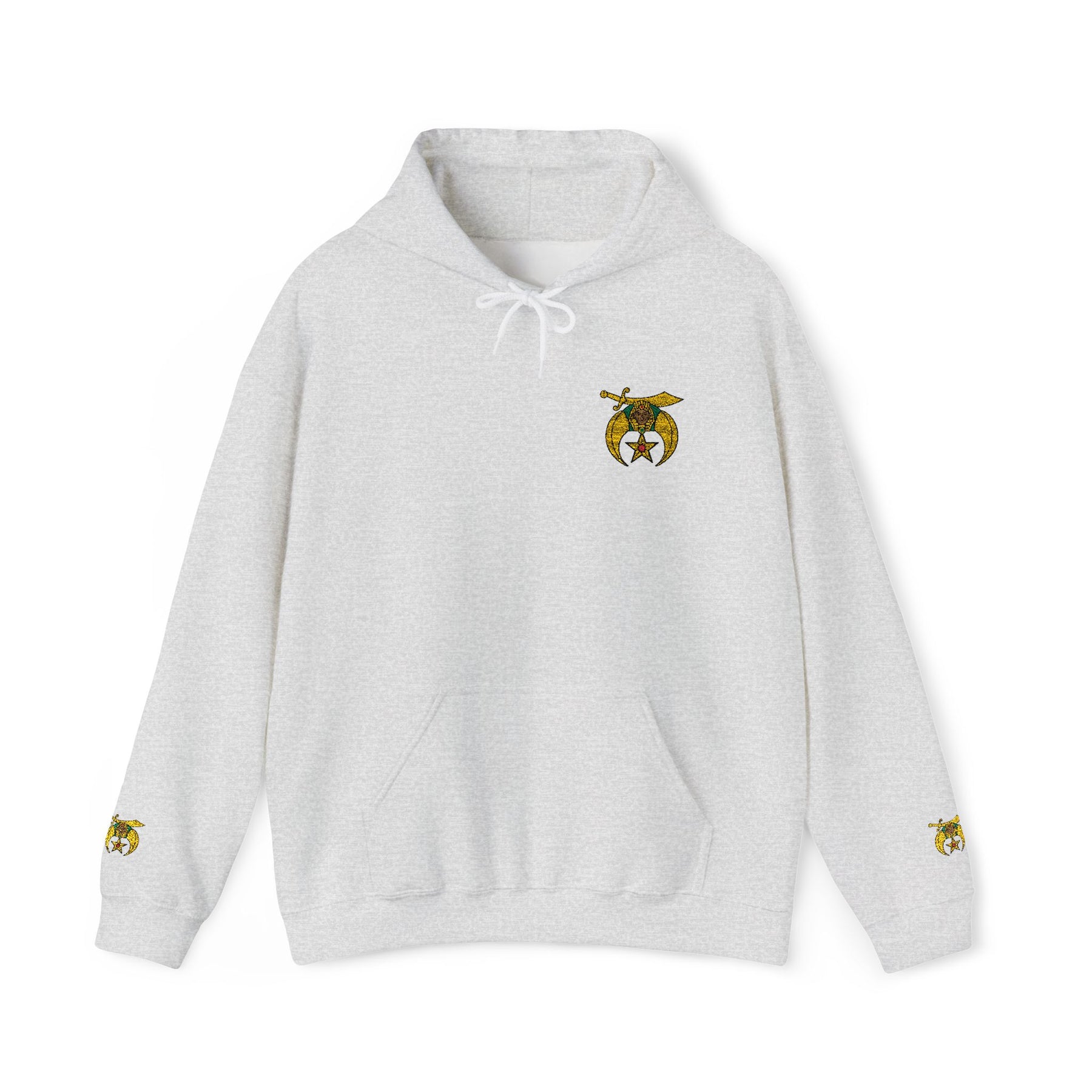 Daughters of Sphinx Hoodie - Soft Cotton Poly Blend Embroidered Front Design - Bricks Masons