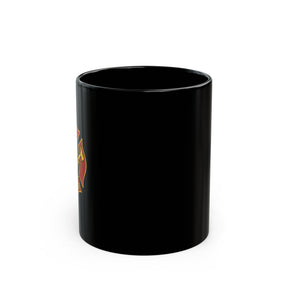 11oz Black Mug - Bricks Masons