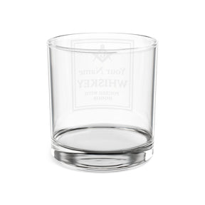 Master Mason Blue Lodge Whiskyglas – Mit Ehre eingeschenkt S&amp;C G mit Personalisierung