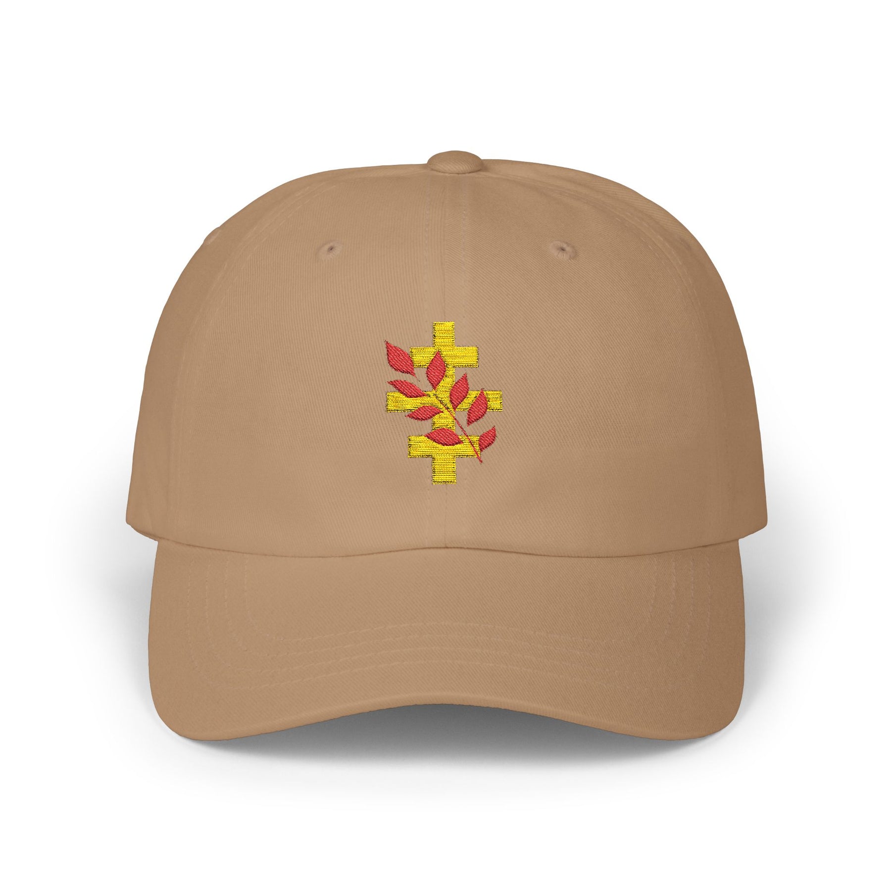 Red Branch of Eri Baseball Cap - Cotton Red & Gold Emblem Various Colors - Bricks Masons