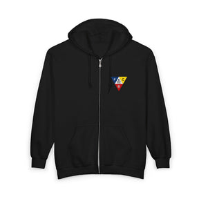 Knights of Pythias Hoodie - Zip Up Jacket Two-Side Embroidery - Bricks Masons