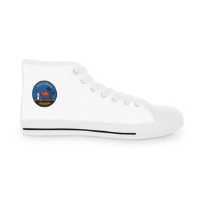 Queen of the South Sneaker - High Top Black & White - Bricks Masons