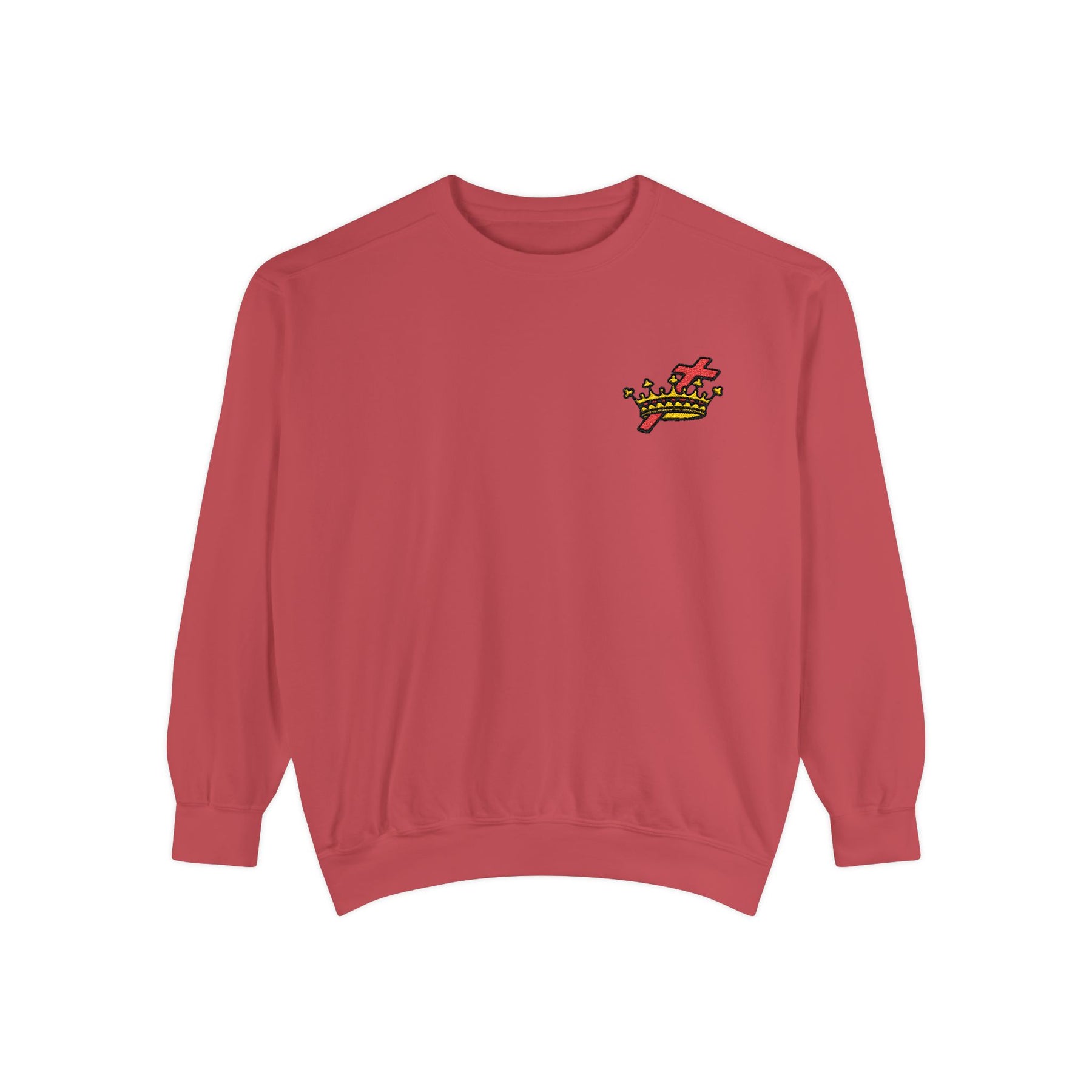 Lady Knights Cyrene Sweatshirt - Cross & Crown Front Embroidery - Bricks Masons
