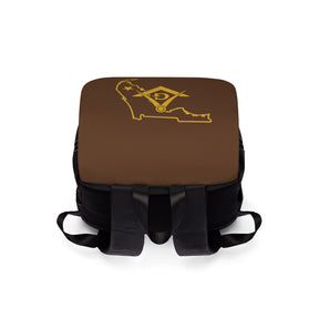 Master Mason Blue Lodge Backpack - Florida Mason With Multiple Compartments - Bricks Masons