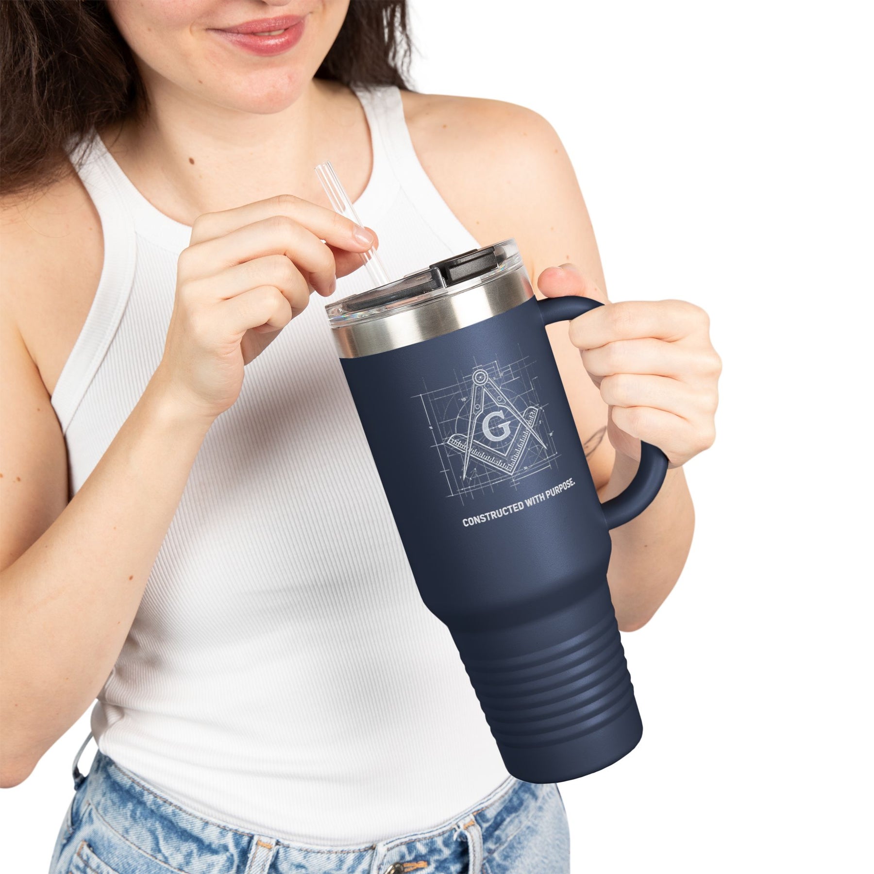 Master Mason Blue Lodge Ringneck Tumbler - Zweckmäßig gefertigt S&amp;C G