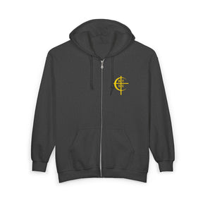 Council of Crusaders Hoodie - Embroidered Chest & Back - Bricks Masons
