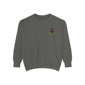 DOI Sweatshirt - Symbolic Embroidery Crewneck - Bricks Masons