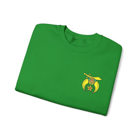 Daughters of Sphinx Sweatshirt - Crewneck Embroidered Emblem - Bricks Masons