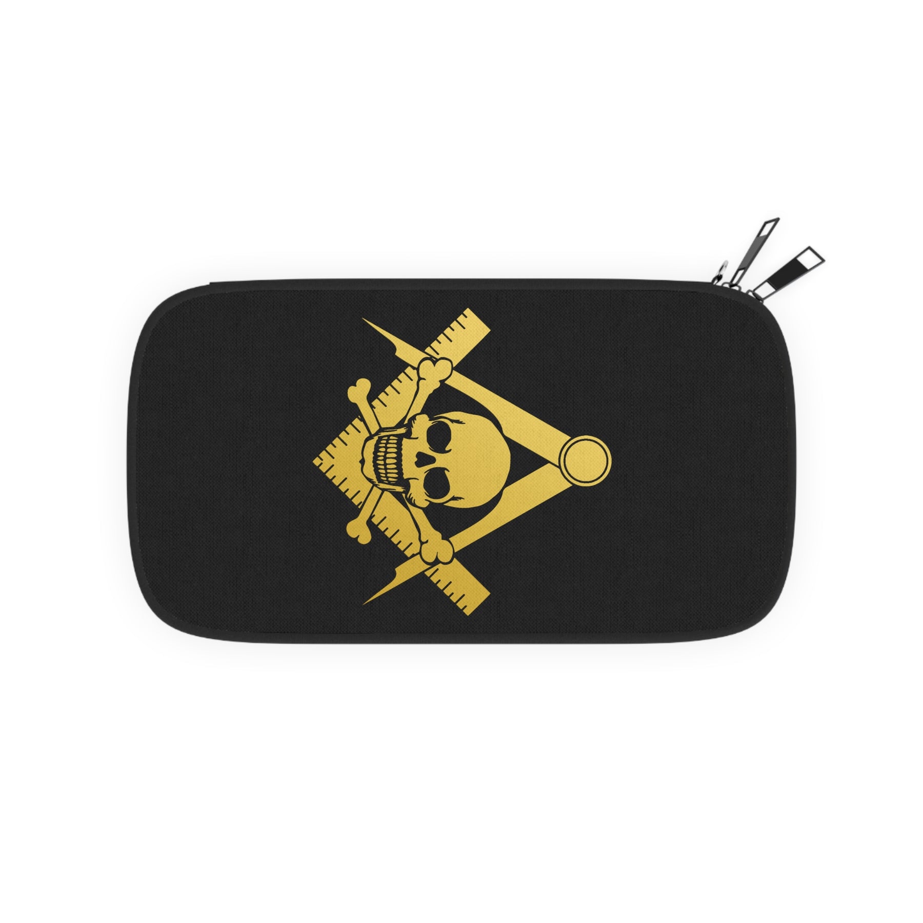 Widows Sons Passport Wallet - Skull & Bones With S&C With Shoulder & Wrist Strap - Bricks Masons
