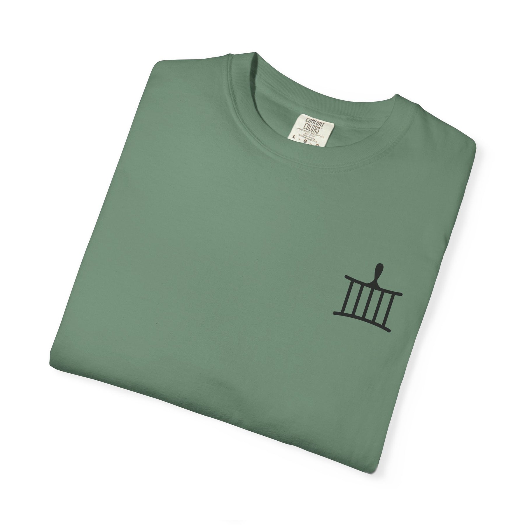 St. Lawrence the Martyr T-Shirt - Cotton Garment-Dyed Tee Various Colors - Bricks Masons
