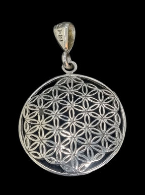 Kabbalah Flower of Life Pendant in Silver 2.5 cm 5 g Art 188 - Bricks Masons