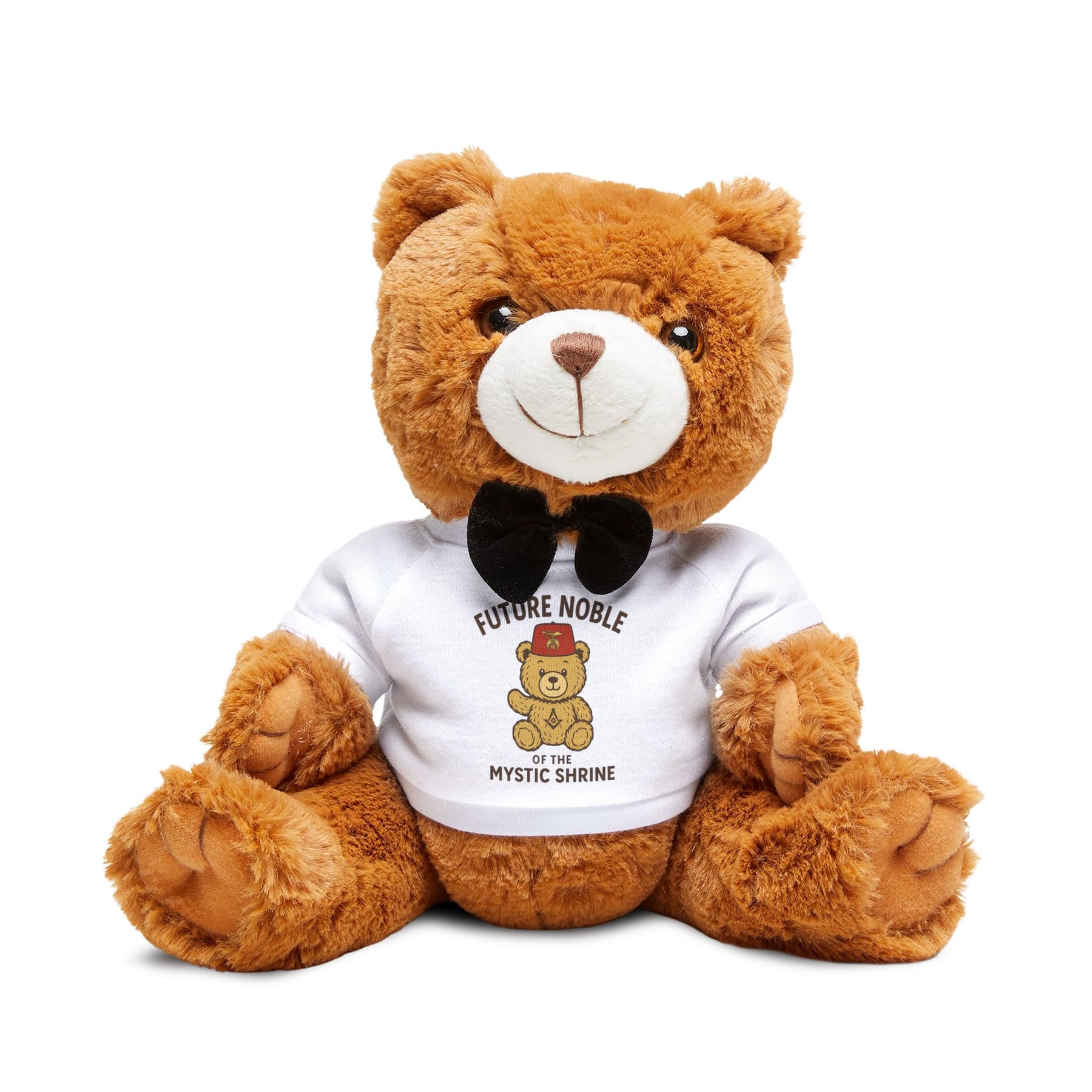 Shriners Teddy Bear - Future Noble of the Mystic Shrine Plushie - Bricks Masons