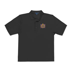 Master Mason Craft Polo Shirt - Embroidered S&C United Kingdom Mason - Bricks Masons