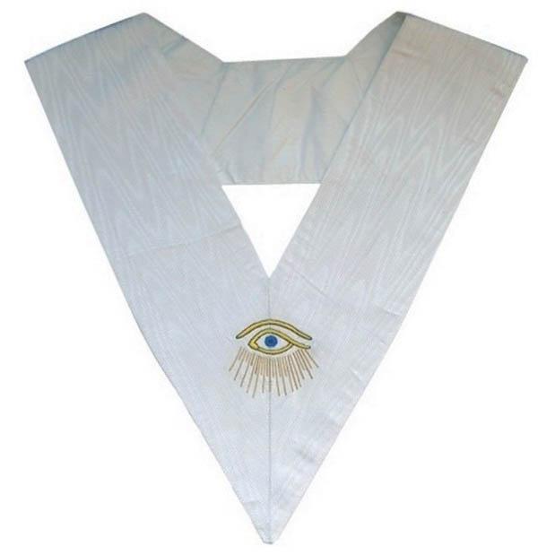 28th Degree Memphis Misraim Collar - Eye with Rays - Bricks Masons