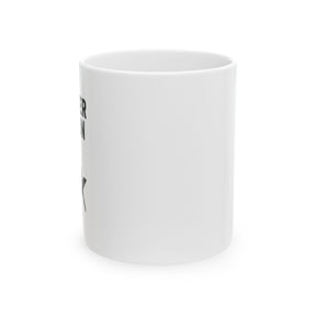 Master Mason Blue Lodge Ceramic Mug, (11oz, 15oz) - Bricks Masons
