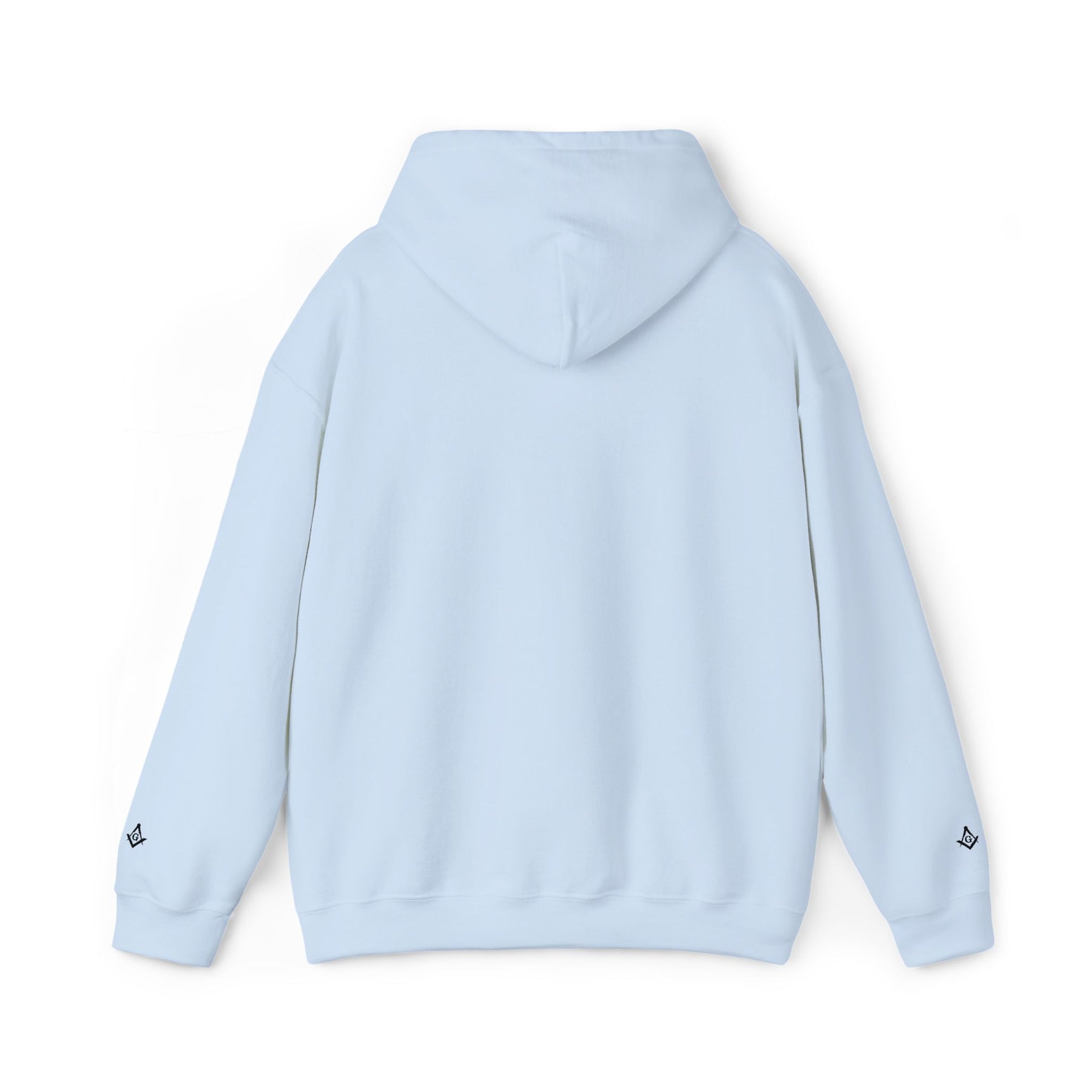 Master Mason Blue Lodge Sweatshirt - Bound By Brotherhood with Square & Compass G Embroidery - Bricks Masons