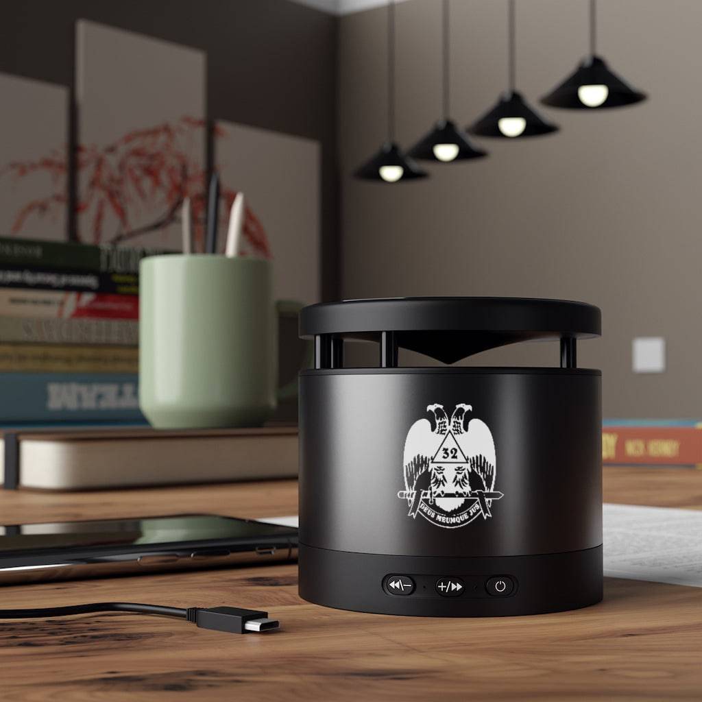 32nd Degree Scottish Rite Speaker - Wings Down Black & White - Bricks Masons