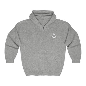 Master Mason Blue Lodge Hoodie - Various Colors Square & Compass G - Bricks Masons