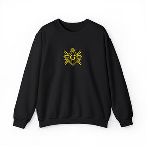 Master Mason Craft Sweatshirt - United Kingdom Union Jack lines - Bricks Masons