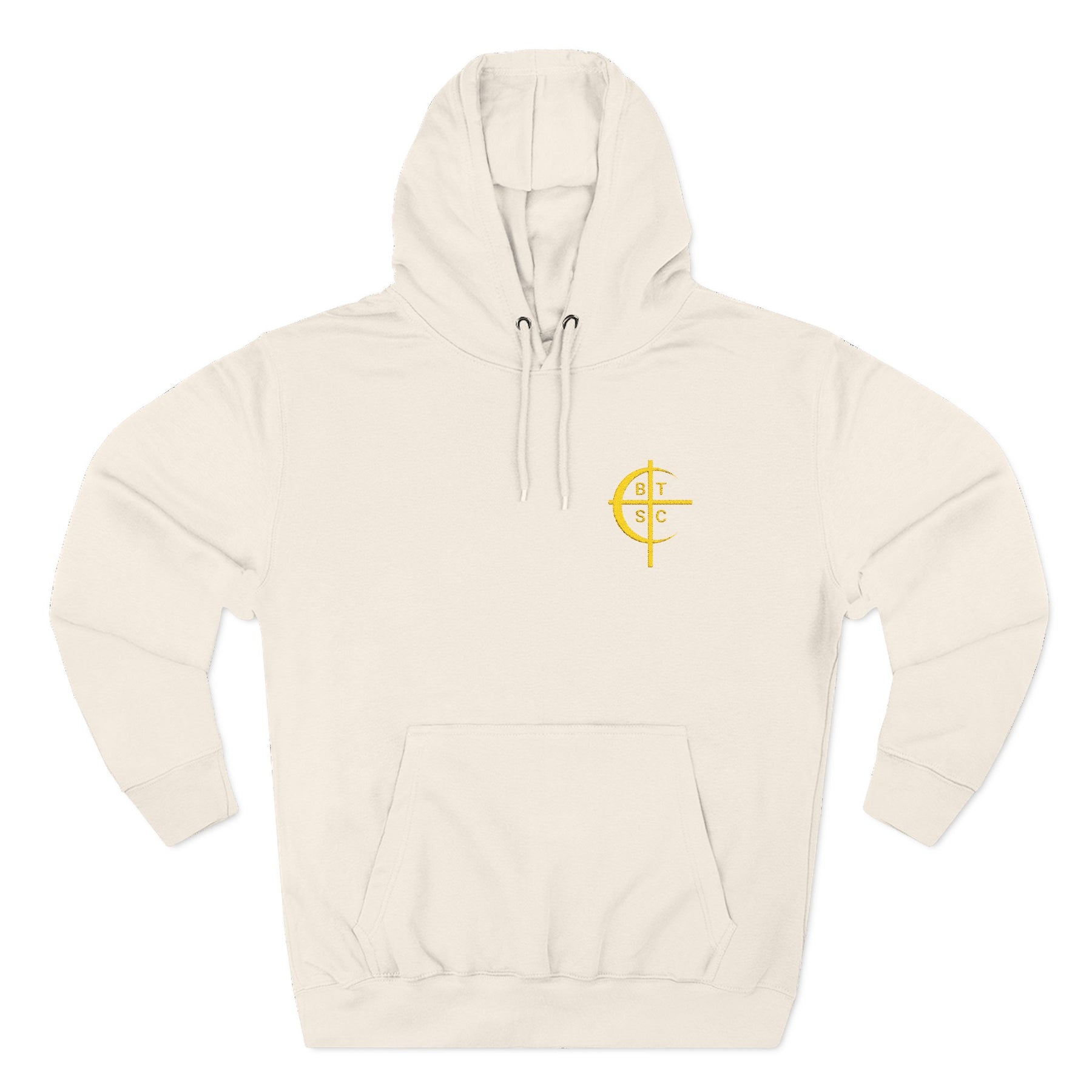 Council of Crusaders Hoodie - Front Cross Embroidery - Bricks Masons