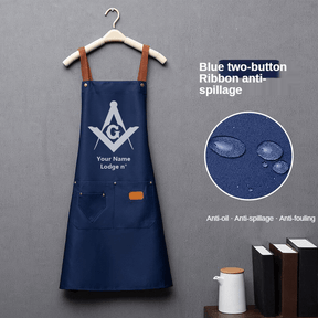 Master Mason Blue Lodge Work Apron - Various Colors