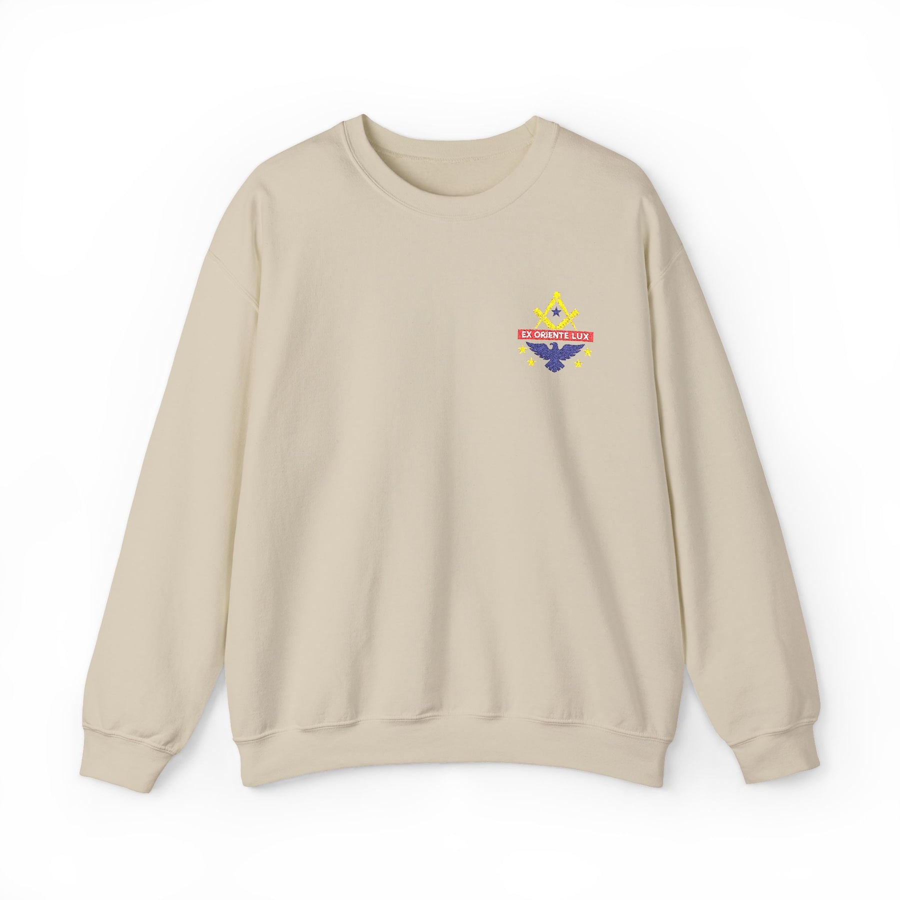 National Sojourners Sweatshirt - Embroidered Crewneck Style - Bricks Masons
