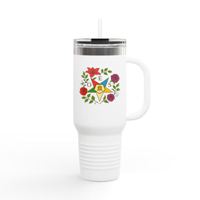 OES Ringneck Tumbler - Eastern Garden Design - Bricks Masons