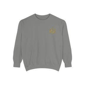 Master Mason Craft Sweatshirt - Embroidered United Kingdom Union Jack lines - Bricks Masons