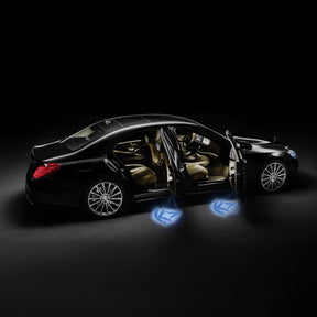 Past Master Blue Lodge Car Door Light Projector - Customizable Wireless LED - Bricks Masons