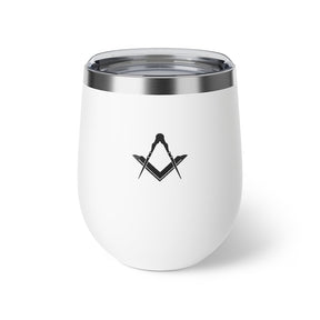 Master Mason Blue Lodge Vacuum Cup - Various Colors Square & Compass