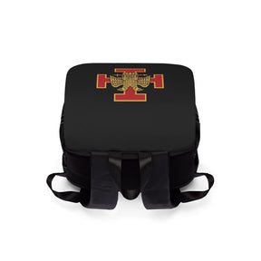 33rd Degree Scottish Rite Backpack - Red Cross With Gold Eagle Wings Down - Bricks Masons