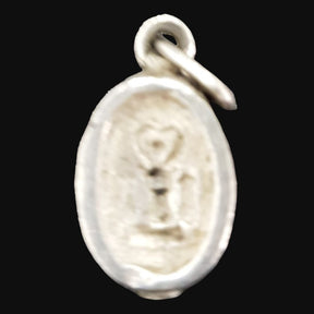 Small Scarab Pendant in Silver 1.5 x 0.7 cm 3 g Art 621 - Bricks Masons